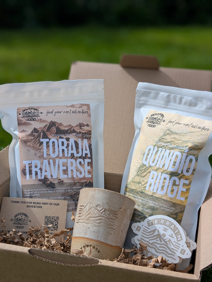 The Weekender - Your complete outdoor coffee kit.