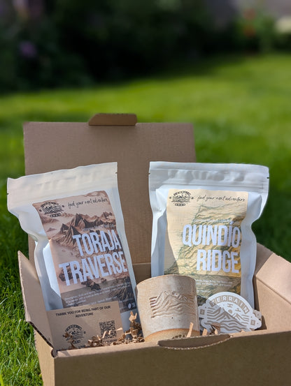 The Weekender - Your complete outdoor coffee kit.